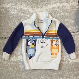 Bluey Quarter zip Pullover